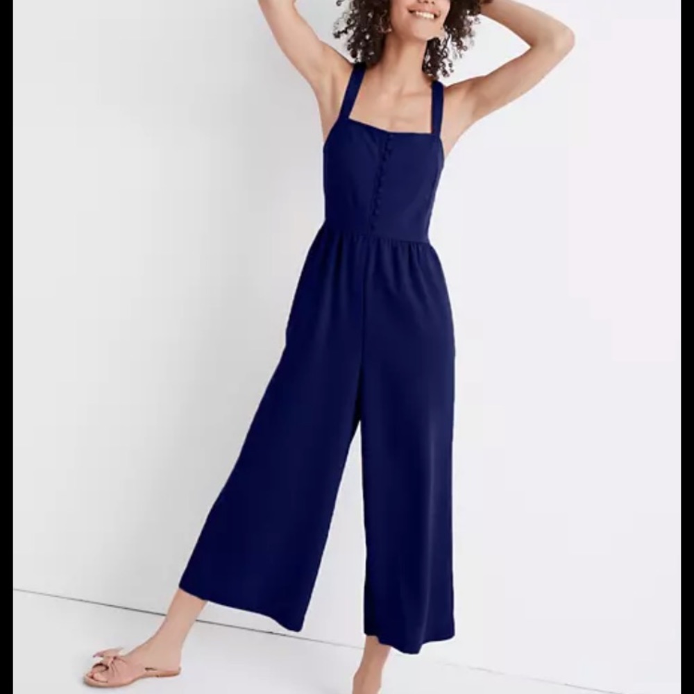 Madewell - Navy blue jumpsuit